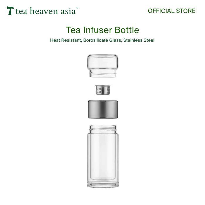 BIGSALE TEA HEAVEN TEA STRAINER BOTTLE SET INFUSER 420ML