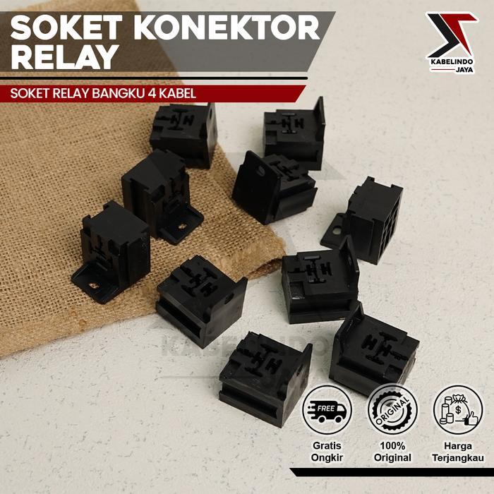 "New" Rumah Relay / Soket Relay / Kosongan / Socket Relay Gandeng Bangku