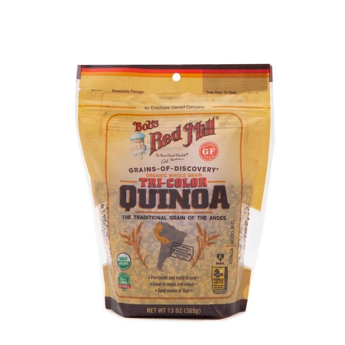 Promo- Bob Red Mill Organic Tricolor Quinoa Grain 13 Oz (369Gr)