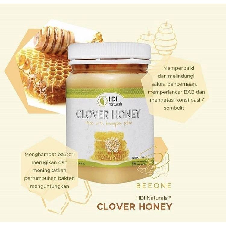( PROMO CETAR )CLOVER HONEY 500gr Original 100%