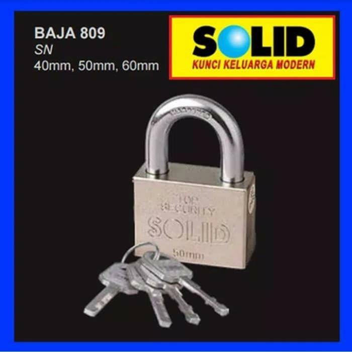 GEMBOK SOLID/KUNCI PAGAR, ANTI MALING