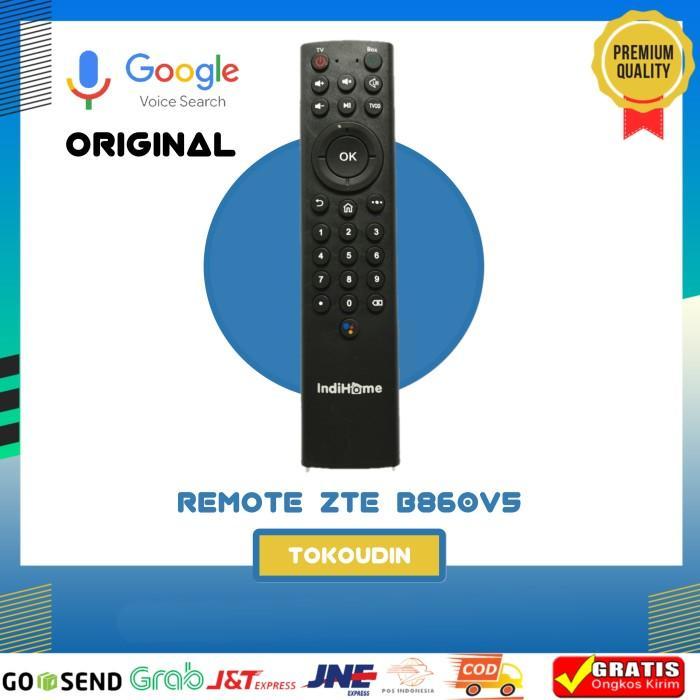 Dijual Remote Stb ZTE B860H V5 Original google voice assistant - TYPE BARU, SECOND terlaris
