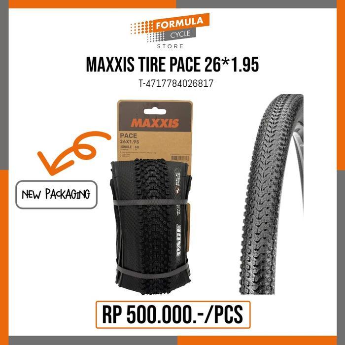BAN LUAR SEPEDA GUNUNG MTB MAXXIS PACE KEMBANG HALUS