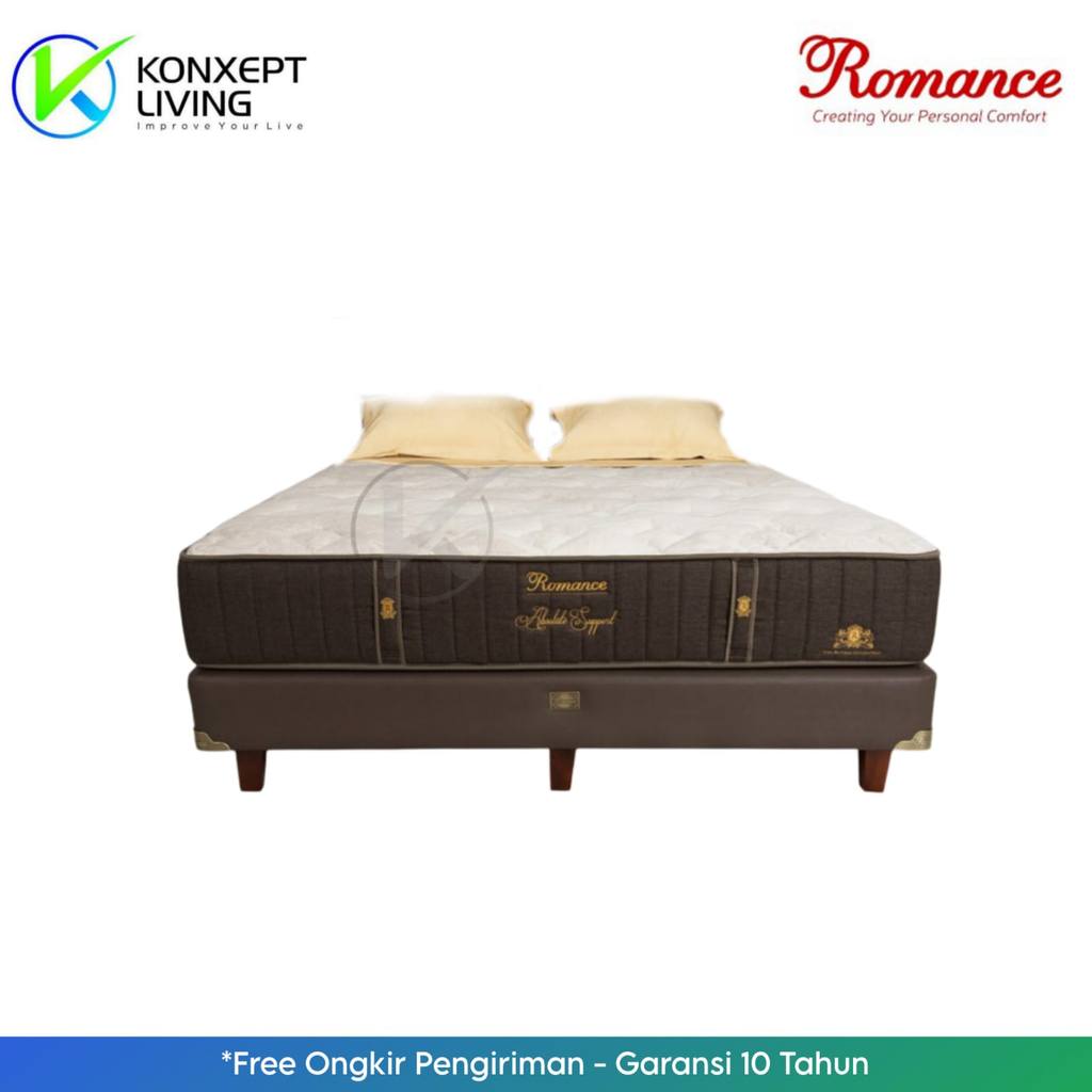 Romance Springbed Absolute Support Ukuran 120x200 Fullset Tanpa Sandaran