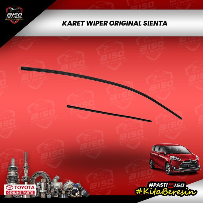 KARET WIPER TOYOTA SIENTA DEPAN ORIGINAL TOYOTA ASTRA MOTOR KARET WIPER UNTUK WIPER ORIGINAL TOYOTA