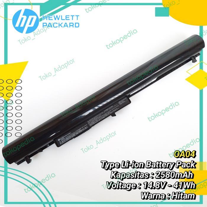 baterai hp model 14-g102au 14-g105au 14-g008au original