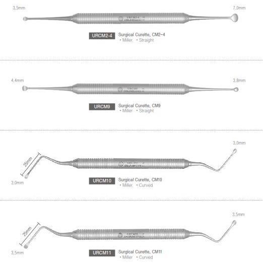 Osung Kuret Bedah Mulut / Surgical Curettes Original