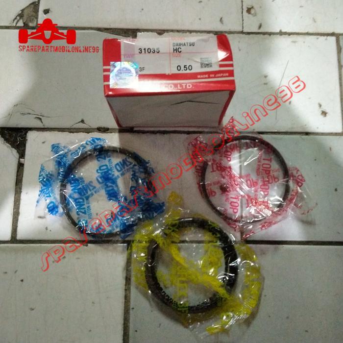 Ring Piston Seker Daihatsu Feroza Taruna Zebra S89 Tp