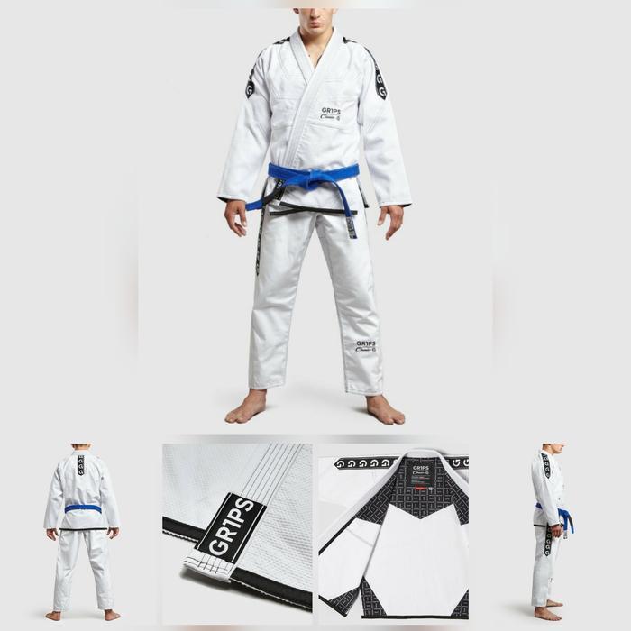 GRIPS BJJ GI Classic, GI Jiujitsu, GI Jujitsu, BJJ GI, GI BJJ, Baju GI