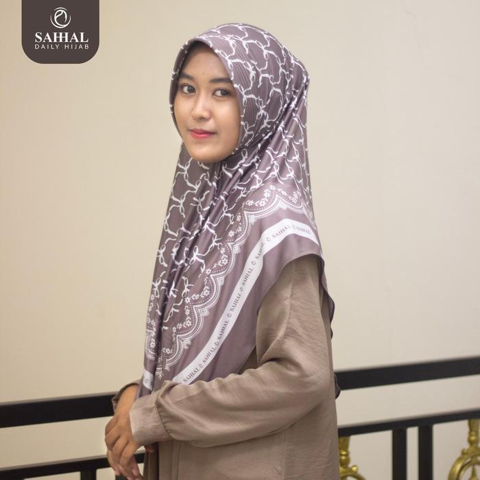 Sedia HIJAB BERGO MOTIF PRINTING JILBAB INSTAN PET JERSEY PREMIUM Kerudung Panjang Harian Muslim