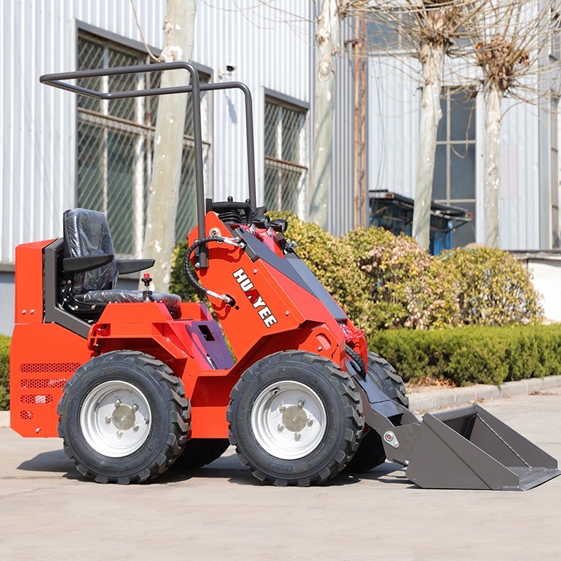 Fast Delivery Portable Skid Steer Loader Customize Hot Selling Hydraulic Mini Loader Machine Recruit