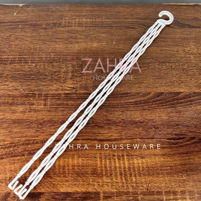 Swaylineshop Pot Gantung Putih 20 Cm Pot Bunga Tanaman Hias Gantung Pot Lily Alexish