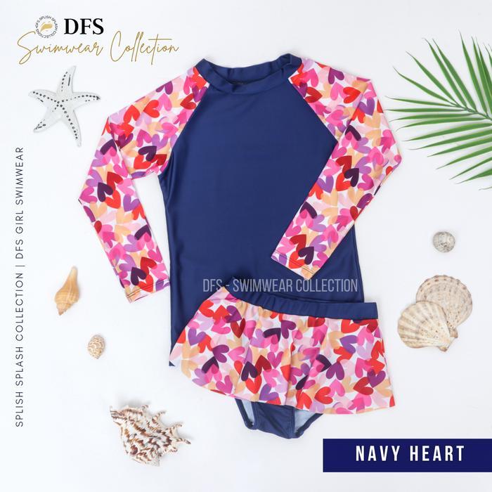 Baju Renang Anak Perempuan - Set 23 (Long Sleeve)