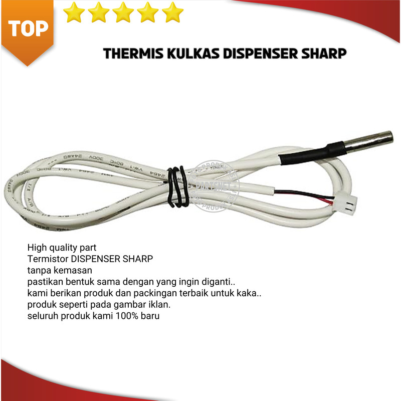 TERMIS THERMISTOR UNTUK DISPENSER SHARP/ THERMIS DISPENSER SHARP