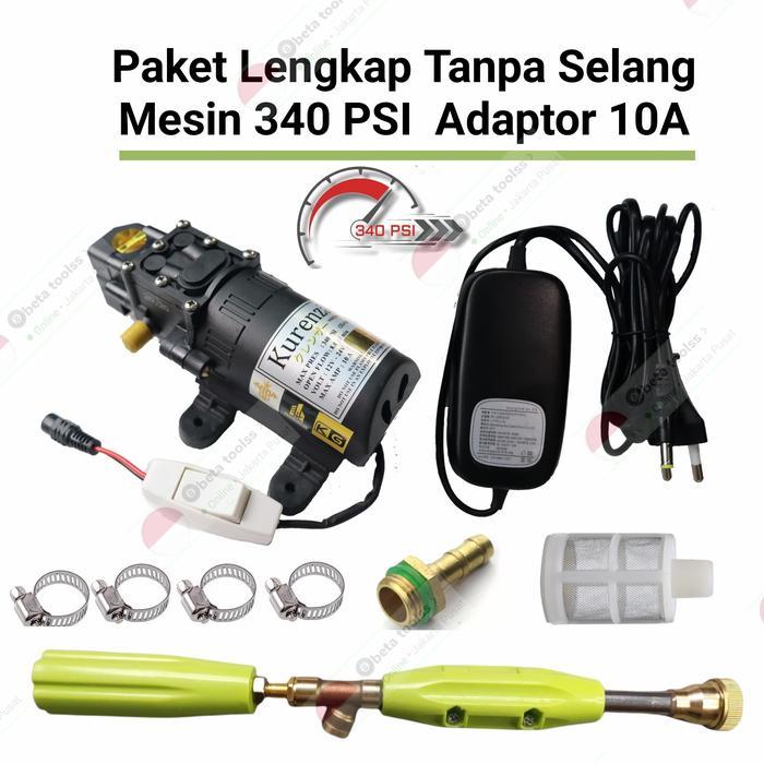 Paket Dinamo Sprayer Pompa Air 160psi Japan Quality Tanpa Selang