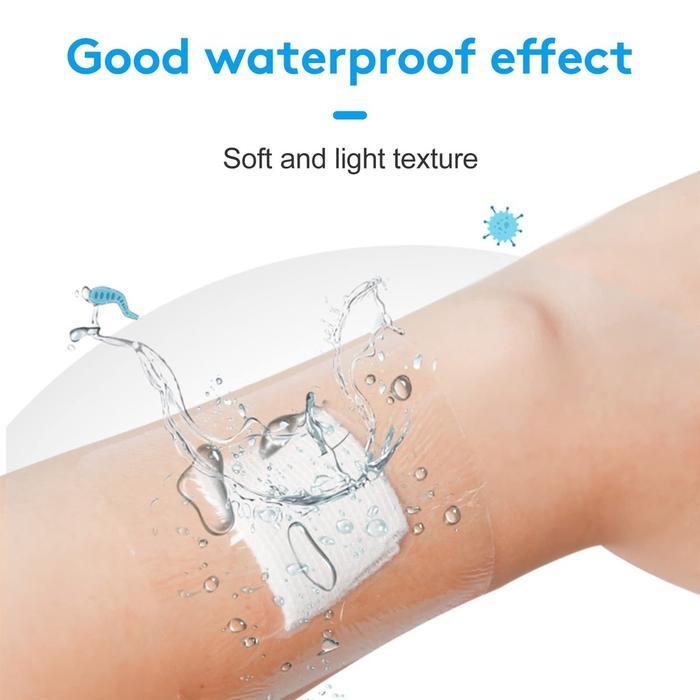 Sedia Perban Anti Air Film Perbaikan Pasca Operasi Transparent Film Dressing Roll Anti Luka Plester