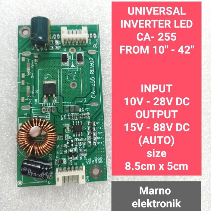 TERLARIS UNIVERSAL DRIVER INVERTER BACKLIGHT TV LED 24 32 42 INCH CA-255 CA 255 SALE