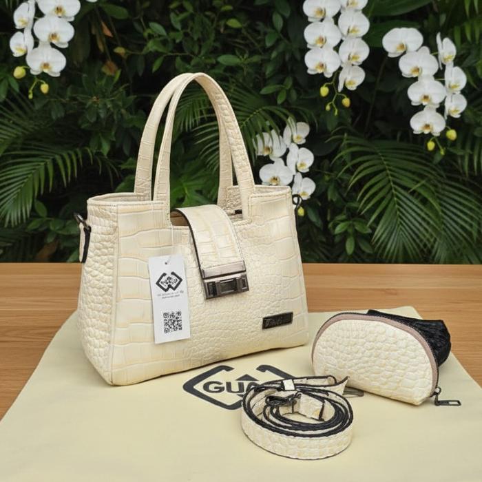 Sam 003 Tas Gunje Selempang Original Dengan Kunci Set & Dompet Kecil