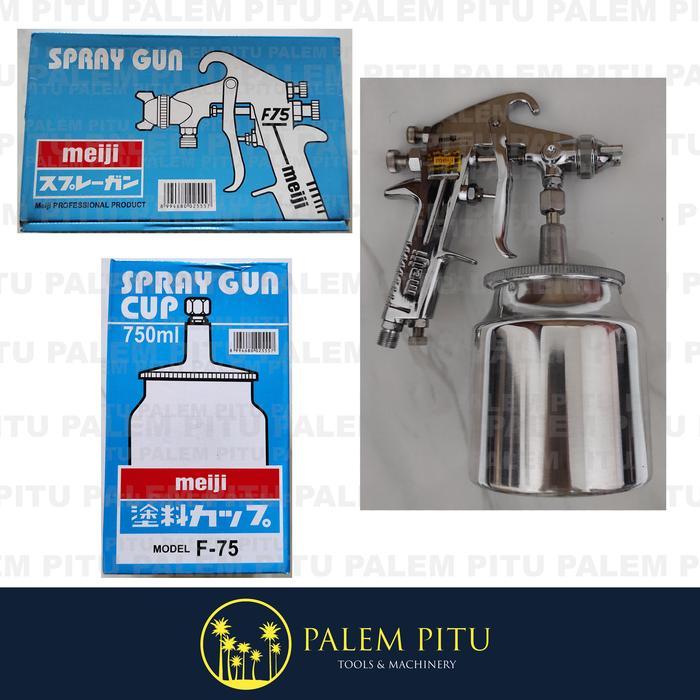 Spray Gun Meiji F75 / F 75 / F-75 Tabung Bawah