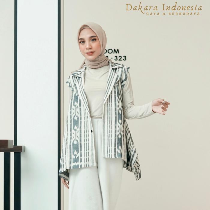 Mairina Etnik Outerwear Tenun Ikat Dakara Indonesia