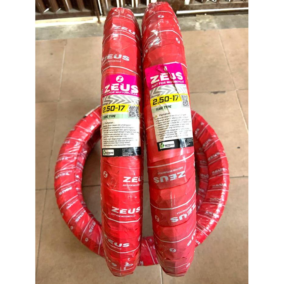 Ban depan motor bebek 2.50-17 nontubles revo/kharisma/supra fit