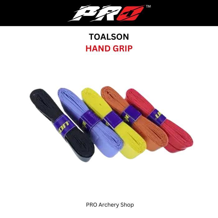 Promo Toalson Power Grip Grip Badminton Original Japan Hand Grip Handle Riser Busur Panahan - Anti