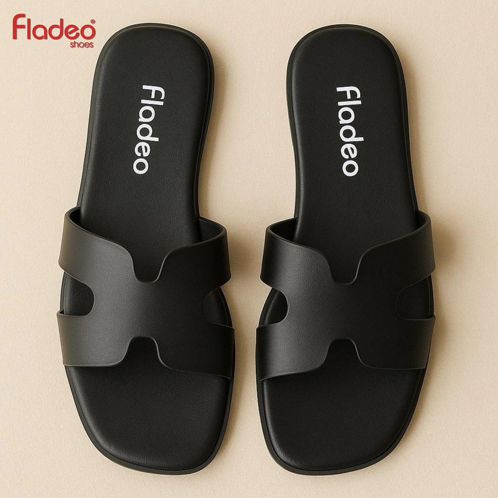 Sandal Wanita Fladeo Hak Datar Grade Ori Empuk dan Nyaman Sendal Cewek