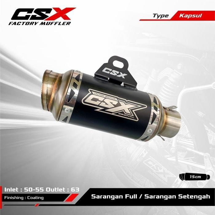 Silincer Racing Original Csx Type Kapsul By Csx Factory Muffler