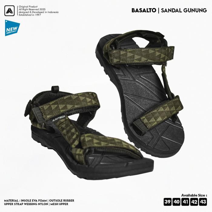 AVTE - Sandal Gunung Hiking Outdoor Adventure Trekking Travel - BASALTO TRIANGLE