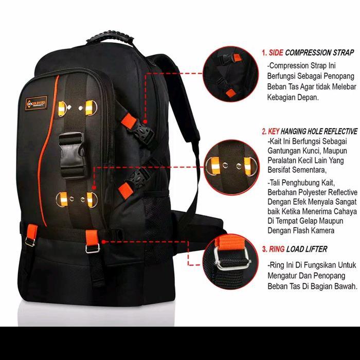 Tas Ransel Minimalis Tas Ransel Pria Jumbo Original Premium Tas Punggung Besar