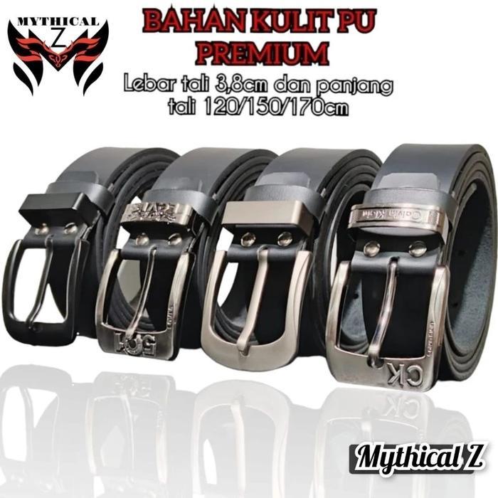 Gesper Pria Ikat Pinggang Pria Kulit Jumbo Murah 120/150/170/200Cm Termurah