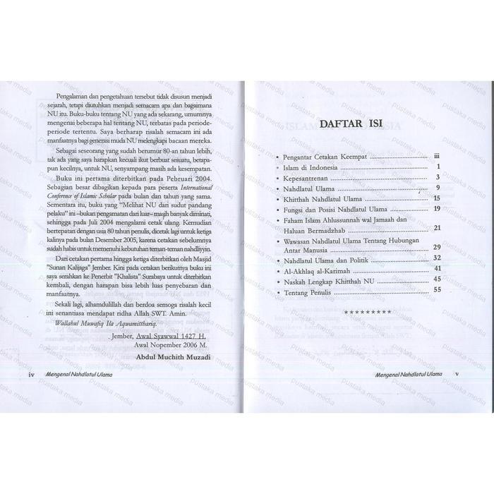 Mengenal Nahdlatul Ulama Kh. A. Muchith Muzadi Terbaik