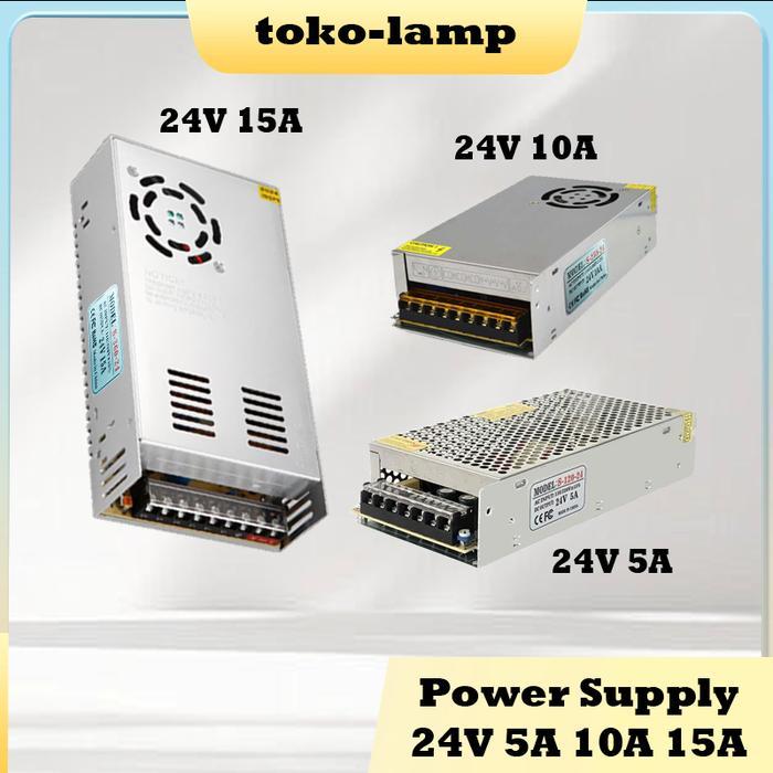 Power Supply Switching adaptor 24V 5A 10A 15A trafo led
