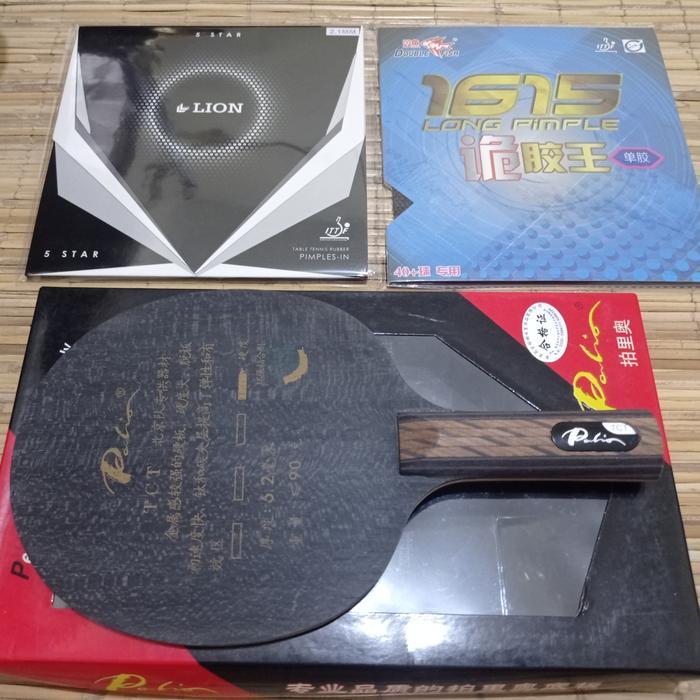 PAKET BET TENIS MEJA BINTIK PALIO TCT ORIGINAL
