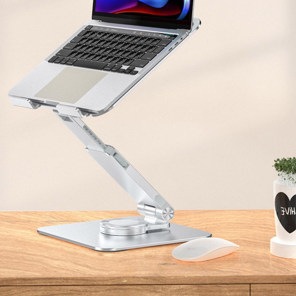 Adjustable Laptop Stand Adjustable Aluminum Laptop Stand with 360-degree Rotation Heat Dissipation