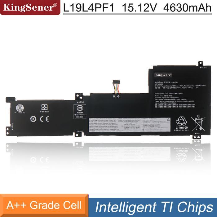 Baterai KingSener L19C4PF1 L19L4PF1 For Lenovo Ideapad 5-15IIL05 XiaoXinAir 15 15ARE 15IIL 15ITL Air