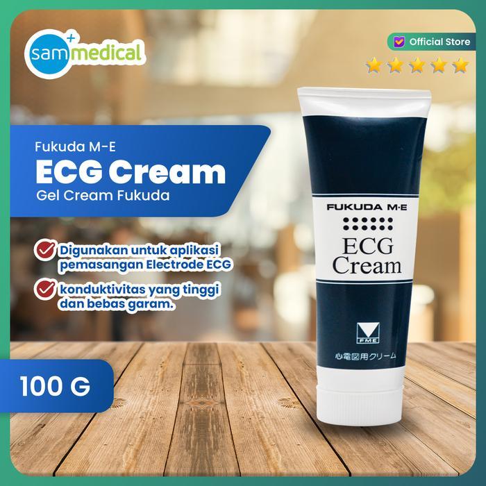 TEREMURAHTERLARIS READY SILAHKAN DIORDER ECG CREAM / EKG CREAM FUKUDA ME 100 GRAM @TUBE