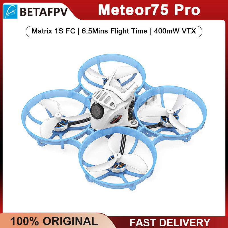 BETAFPV Meteor75 Pro Whoop FPV Racing Drone 550mAh 1S Battery for Beginners