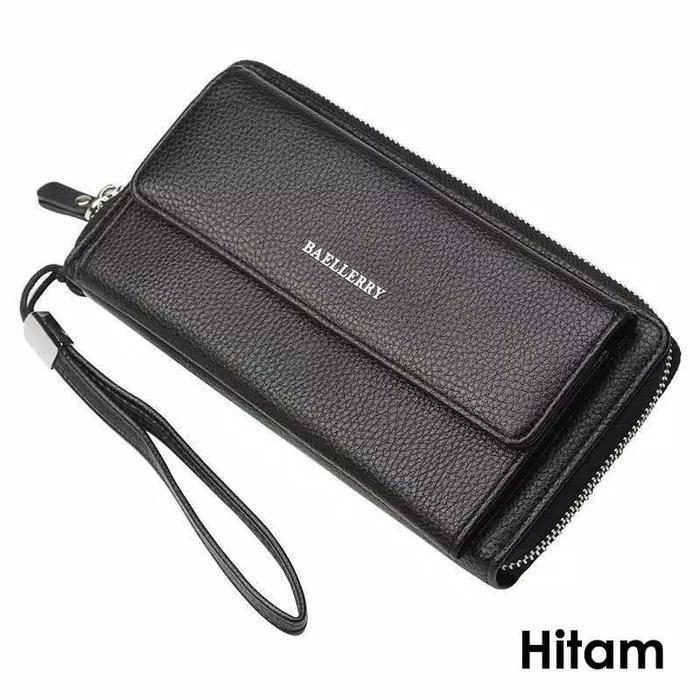 Dompet Minimalis Dompet Pria Wanita Kulit Asli Baellerry S5515 Original Dompet Panjang