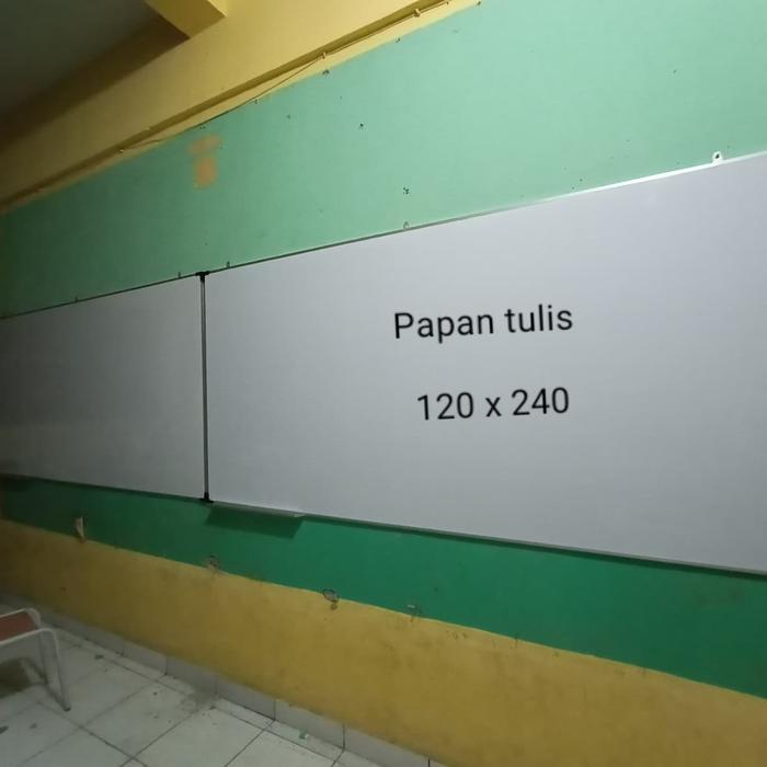 whiteboard Besar 120 x 240 cm nonmagnet