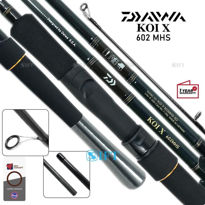 Joran Daiwa Koi X Fuji Guides Galapung Mas Galatama Lele Bawal Ift