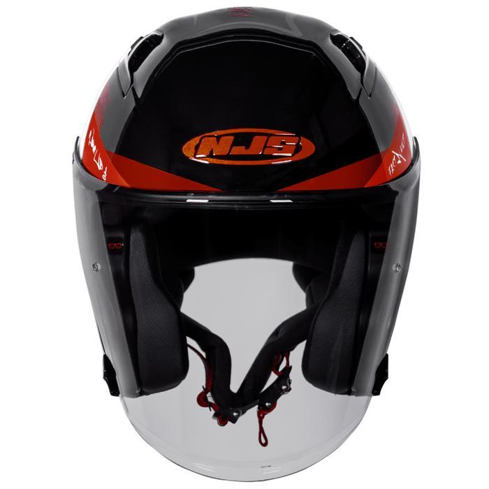 NJS Kairoz GT Fast & Rules (FREE Spoiler) - Helm Half Face Kairoz GT Kairoz GT Motif NJS Fast&Rules