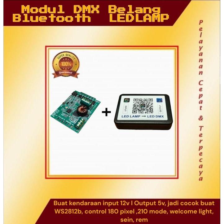 Modul Bluetooth LED DMX PCB V4 Modul ALIS Belang Led Kolong