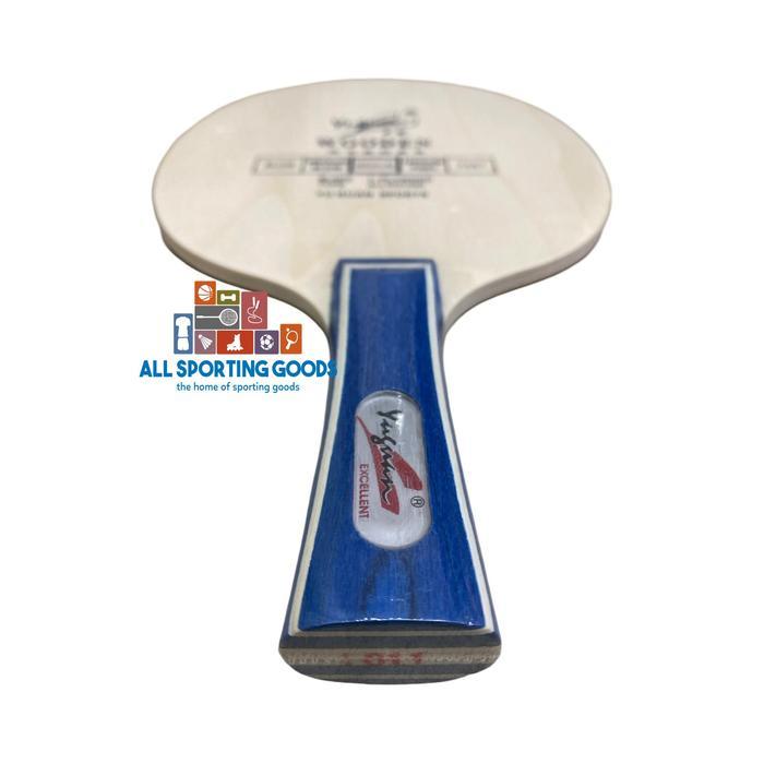 Kayu Bat Pingpong Tenis Meja Yuguan 1011 Wooden 7 Plywood Allround Medium #Gratisongkir