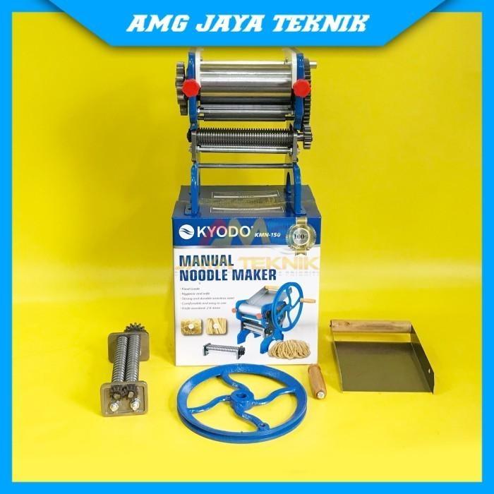 MESIN GILINGAN MIE MANUAL KYODO KMN-150 / CETAK MIE / NOODLE MAKER