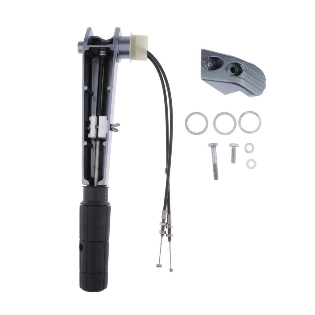 OUTBOARD THROTTLE HANDLE GRIPS FOR OUTBOARD .15 STROKE 6 6B4