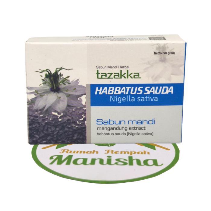Sabun Mandi Habbatus Sauda Herbal Tazakka 90gr (Extract Nigella Sativa)