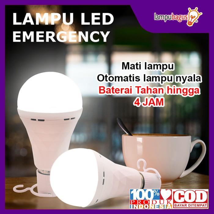 Philips - Lampu Bohlam Led Ac/Dc Emergency Lamp Portable Cahaya Putih