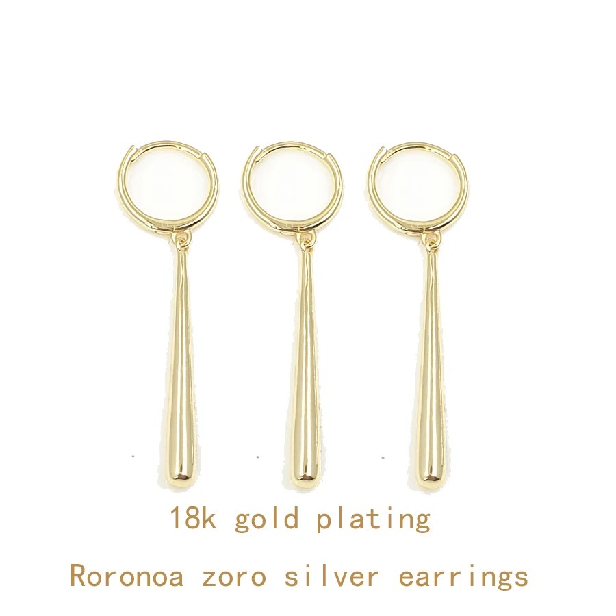 2024 Earrings for Roronoa Zoro Cosplay Cosplay Earrings