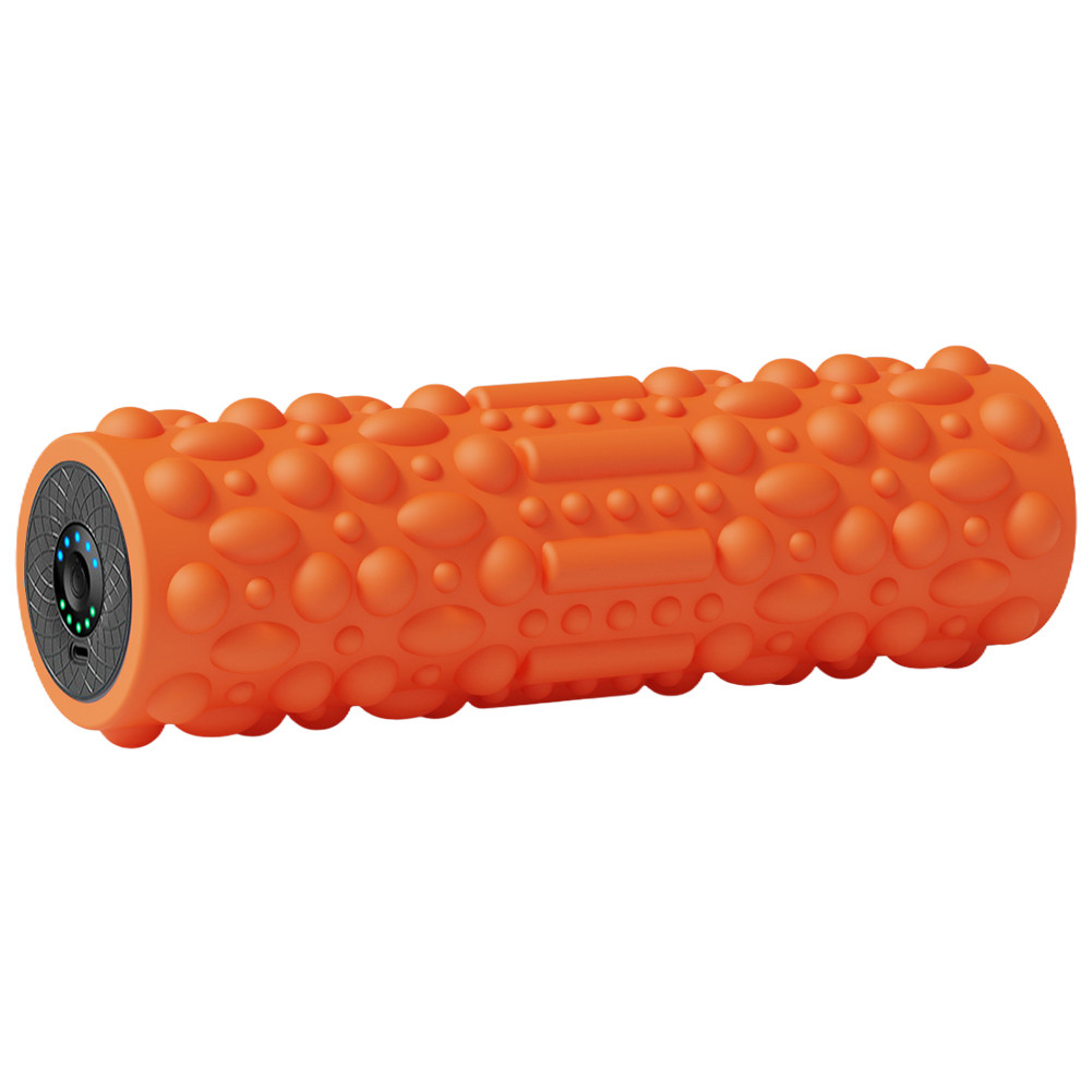 Electric Vibrating Foam Roller Massage Column Rechargeable Exercise Roller 5 Modes Muscle Roller for
